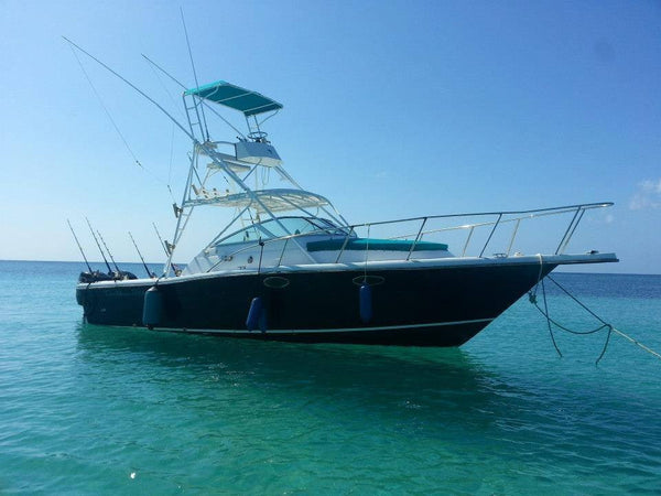 30 ft Fishing Boat: Charter in Roatan